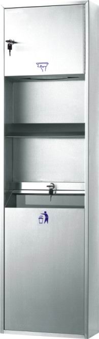 Stainless steel wall units