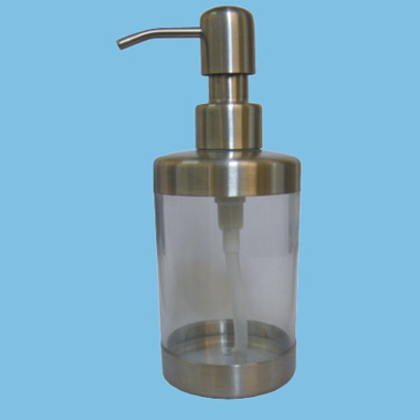 台式不锈钢皂液器YM-ZYQ-S27