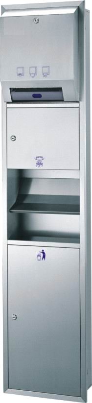 Stainless steel wall units