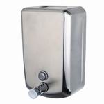 Stainless steel soap dispenser